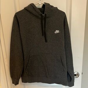 Nike Men's Gray Hoodie